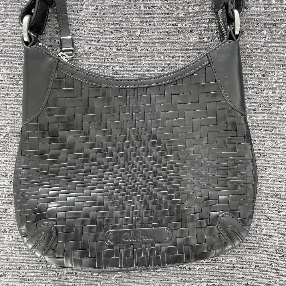 Cole Haan Woven Leather Crossbody Bag